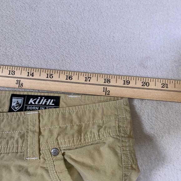 Kuhl Shorts Mens 38 Beige Outdoors Hiking Cotton Blend‎ Mid Rise 8.5" Inseam - Picture 6 of 12